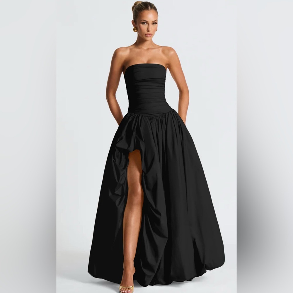 JILLIAN MAXI DRESS - BLACK